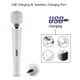 thumbnail image 4 of Auténtico masajeador recargable Magic Wand HV-270 - Velocidad variable multifunción inalámbrica con cabezal de silicona suave y motor ultrapotente para vibraciones profundas, retumbantes y relajantes JAMW Sencillez, 4 of 5