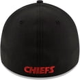 thumbnail image 4 of Gorra New Era NFL 39THIRTY Kansas City Chiefs negra S/M, 4 of 6