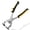 Ceiling Grid Punch Pliers, variant on Metal Stud Crimper 10 Inches Punch Lock Crimpers Stud Crimper Pliers Drywall Tools, Punch Lock Framing Fastening Crimping Hand Tool for Most Gypsum Board Work Decoration Projects