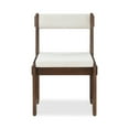 thumbnail image 3 of Moe's Home Ashby 18" Solid Wood Dining Chair in Walnut Stained Ash (Set of 2), 3 of 5