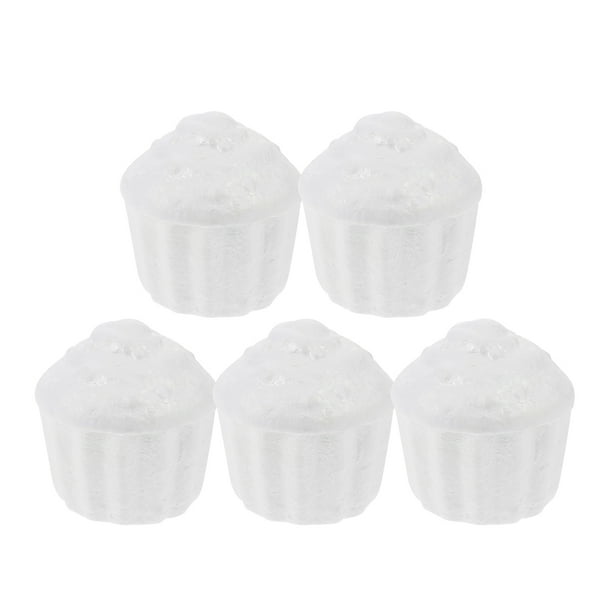 5 piezas de espumas para cupcakes, modelos de tartas falsas, decoración de tartas, modelos de espuma para tartas