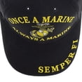 thumbnail image 3 of United States Marine Corp Once A Marine CAP Black, 3 of 5