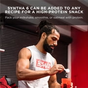 BSN SYNTHA-6 Edge Protein Powder, Vanilla Protein Powder with Hydrolyzed Whey, Micellar Casein, Milk Protein Isolate, Low Sugar, 24g Protein, Vanilla Milkshake, 28 Servings