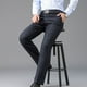 thumbnail image 4 of Pantalones largos para hombre, casuales, de color sólido, para exteriores, con cremallera y bolsillo con botón, pantalones deportivos para hombre, 4 of 4