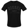 thumbnail image 1 of Diesel T-Shirt Gaufré à Logo Monotone pour Hommes, 1 of 2