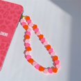thumbnail image 1 of Cadena de teléfono móvil con forma de corazón de cerámica suave con degradado rosa encantador y bonito, cordón antipérdida para teléfono de niña, joyería para mujer LingWen 8390614671300, 1 of 1