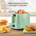 thumbnail image 5 of iSiLER tostador de 2 rebanadas, tostador de bagel de 1.3 pulgadas de ancho con 7 ajustes de sombra y horneado de doble cara, tostador compacta de pan con bandeja extraíble para migas, función de cance, 5 of 5