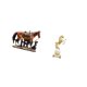thumbnail image 5 of Figura de caballo,Figura coleccionable de caballo en miniatura,Figura de escritorio,Estatua de caballo en estante,escritorio,oficina,decoración del hogar,Figura decorativa de escritorio de, 5 of 8