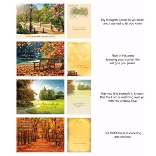 Crown Point Graphics 169557 Shared Blessings Thinking Of You Pathways Boxed Card - 12 per Box