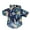 Hawaii Navy Blue, variant on Walbest Pet Summer T-Shirts Hawaii Style Floral Dog Shirt Hawaiian Printed Pet T-Shirts Breathable Cool Clothes Beach Seaside Puppy Shirt Sweatshirt for X-Small to XX-Large Dog