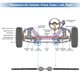 thumbnail image 4 of Unique Bargains 2pcs Kit de Extremos de Barra de Dirección Interna Frontal para Ford Explorer 2011-2019 para Lincoln MKT 2013-2019 Drag Link Negro, 4 of 7