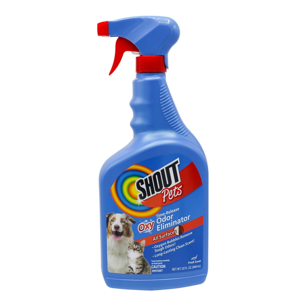 Shout Pets TurboOxy TimeRelease Odor Eliminator, 32 Ounces Walmart