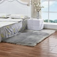 thumbnail image 3 of SPRING PARK Soft Faux Fur Area Rugs, Fuzzy Fluffy Sheepskin Carpet, Shaggy Furry Floor Mat for Nursery Rugs Living Room Bedroom, 3 of 7