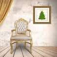 thumbnail image 3 of Lavoie, Tina 20x20 Gold Ornate Wood Framed with Double Matting Museum Art Print Titled - Let It Snow Christmas Tree, 3 of 4