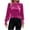 Hot Pink Velvet Tops for Women, variant on Long Sleeve Velvet Shirts for Women Frill Mock Neck Smocked Cuffs Tops Dressy Casual Business Work Shirts Blouses Green,S