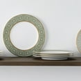 thumbnail image 2 of Noritake Infinity Green Gold Gold Set of 4 Salad Plates, 2 of 7