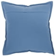 thumbnail image 2 of Nourison Life Styles Velvet Scallops Blue Decorative Throw Pillow , 18"X18", 2 of 5