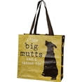 thumbnail image 3 of I Like Big Mutts And I Cannot Lie Market Tote Bag by The Bullish Store, 3 of 4