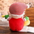 thumbnail image 5 of Almohada de muñeco de nieve con muñeco de nieve de Papá Noel de peluche, 5 of 5