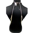 thumbnail image 2 of Cadena de cuerpo en capas Collar de borlas de oro Joyería de moda Sujetador de cintura de vientre Bikini caliente Boho Arnés de playa Festival de aniversario Regalo para mujeres Dama Niñas, 2 of 4