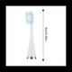thumbnail image 3 of 10 Cabezales de Cepillo de Dientes EléCtrico, Cabezales de Repuesto para Cepillo de Dientes EléCtrico, Cepillo para Blanquear los Dientes, Blanco, 3 of 6