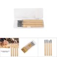 thumbnail image 3 of Kit De Tallado De Madera, Juego De Cuchillos Para Tallar Madera, Sólido Resistente A La Erosión Para Patrón De Sello De Goma, 3 of 7