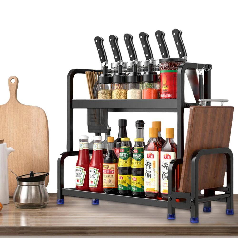AIXING Spice Organizer Rack Multi-layer Counter Shelf Stand Kitchen Pot ...