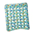 thumbnail image 3 of jinwen Inflatable Pool Float Mat Ergonomic Swimming Raft for Vacation Indoor Summer Leaves, 3 of 9