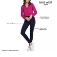 thumbnail image 5 of Nine West Women's High Rise Heidi Pull On Stretch Ponte Elastic Waist Pant, 5 of 8