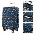 thumbnail image 5 of Cartoon Construction Vehicles Road Cones Luggage Cover Fashion Suitcase Cover Baggage Covers Fit 25-28 Inch Luggage (Go Travel), 5 of 5
