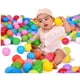 thumbnail image 3 of Paquete de 200 bolas de plástico coloridas de 5,5 cm para niños, 3 of 3