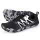 thumbnail image 4 of Zapatos Acuaticos Aquashoes Zapatos de playa unisex antideslizantes con cinco dedos y cordones para pesca al aire libre, buceo, surf, 4 of 9