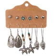 thumbnail image 1 of Pendientes Retro Turquesa Bohemios Para Mujer, Pendientes Étnicos, Joyería Vintage, Pendientes Colgantes Bohemios Para Fiestas, Vacaciones Y Uso Diario Cateissary AP006168-05, 1 of 5