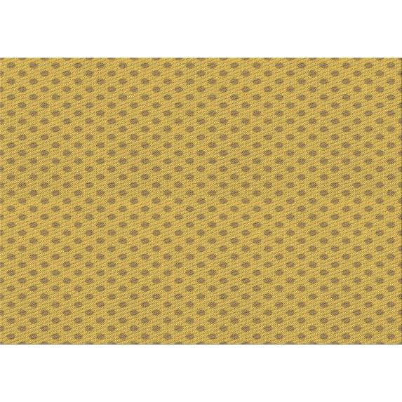 Ahgly Company Machine Washable Indoor Rectangle Transitional Cinnamon Brown Area Rugs, 5' x 7'