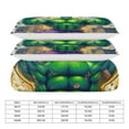 thumbnail image 7 of Hulk 3-Piece Bedding Set Super Hero Hulk King Bed Set with Bed Sheet and Pillowcases Gifts for Girls Boys, 7 of 7