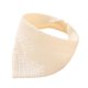 thumbnail image 4 of Babero para bebé, transpirable, triangular, absorbente, ajustable, con broches de tela Beige, 4 of 9