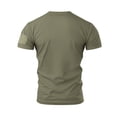 thumbnail image 5 of 250th Anniversary USA Shirts for Men Short Sleeve T Shirts Loose Red White and Blue Print Pullover 4th of July Celebration Party Tops Independence Day Patriotic Crew Neck Tees Army Green 3XL, 5 of 5