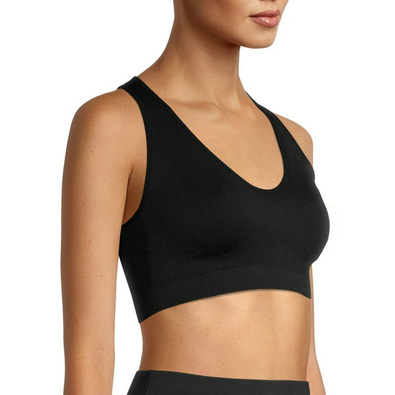 Ryka Women's Seamless V-Neck Racerback 2pack Sports Bra 