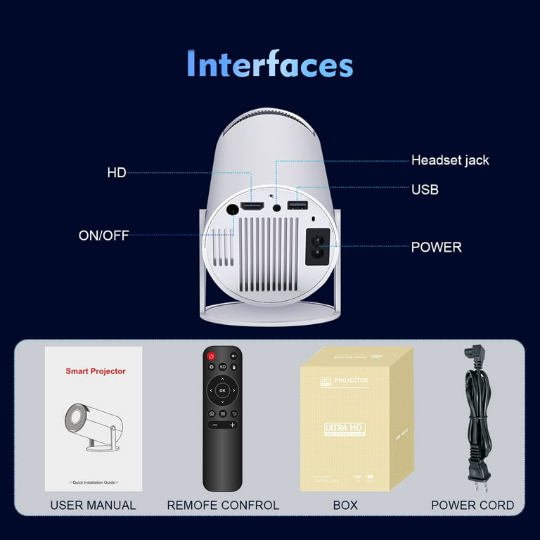 Amazon.com: Mini Projector, HY300 PRO Portable Projector