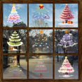 thumbnail image 5 of Christmas Wall Decals Christmas Tree Wall Stickers for Indoor Christmas Decorations Indoor Wall Stickers for Bedroom Christmas Indoor Decor Christmas Tree Decals Decor for Holiday Party, F, 5 of 8
