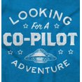 thumbnail image 2 of Alien Believer UFO Hunter Copilot Long Sleeve TShirt Men Women Brisco Brands 2X, 2 of 6
