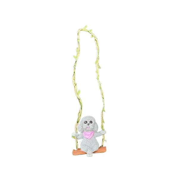 Oferta por Tiempo Limitado, Adornos decorativos para jardín, exterior, balcón, patio, árbol, adornos creativos de resina, colgantes para perros y columpios Akmoler