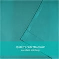 thumbnail image 3 of Exclusive Home Curtains Indoor/Outdoor Solid Cabana Tab Top Curtain Panel Pair, 54x120, Teal, 3 of 11