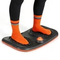 thumbnail image 1 of VEVOR Balance Board, Wobble Board Trainer for Adults, Premium Balance Training Equipment Rocker, Compact & Lightweight for Core Workouts, Standing Desk Exercise, Home Gym, Office, Workstation, Black, 1 of 9