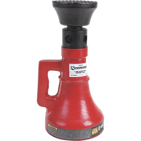 Strongway 5-Ton Screw Jack, Mechanical Jack, Construction Jack, Load Support Jack