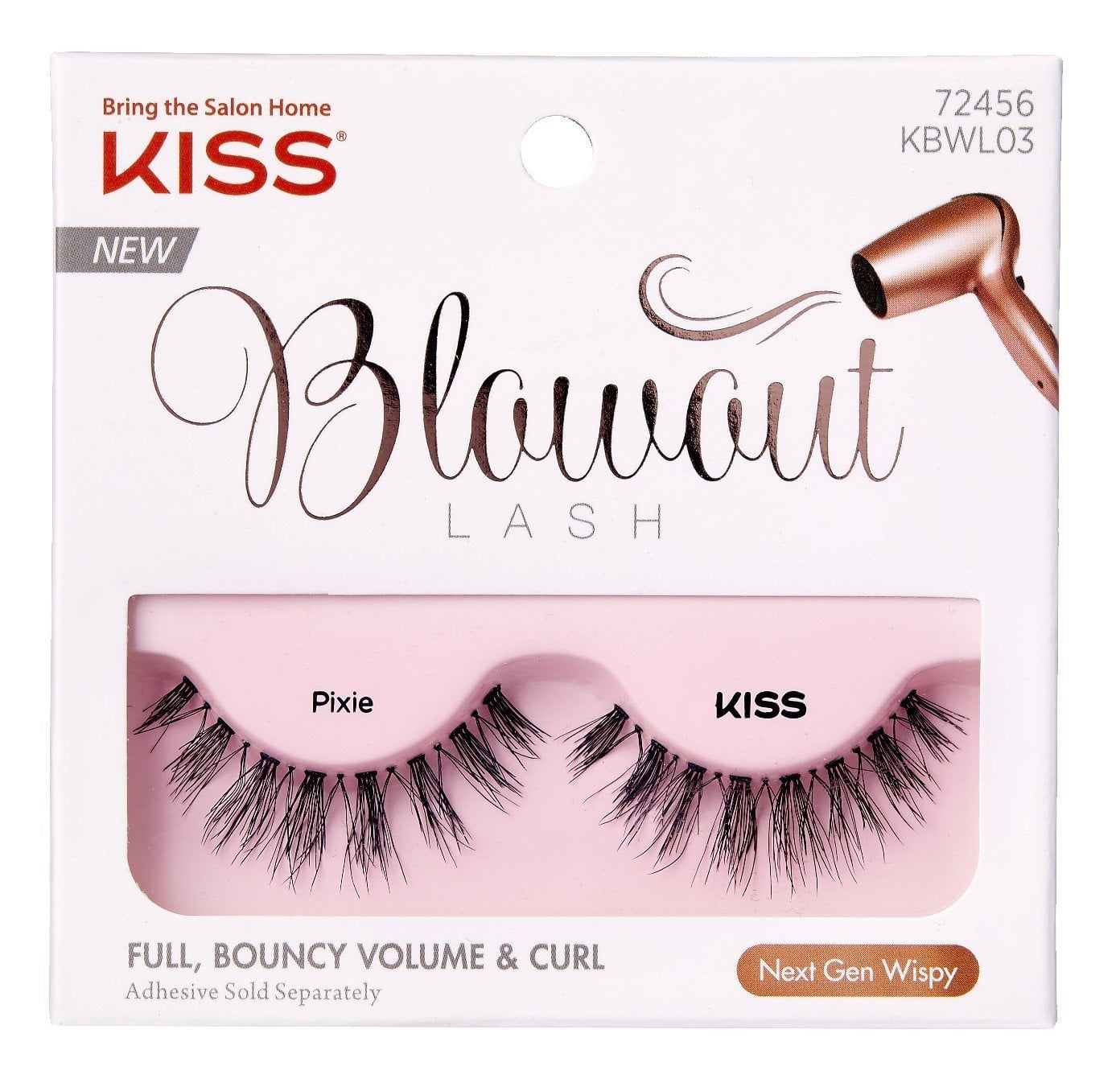 KISS Blowout Lashes, Pixie, 1 Pair KISS Blowout Lashes, Pixie, 1 Pair