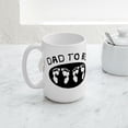 thumbnail image 5 of CafePress - Dad To Be Large Mug - 15 oz Ceramic Large White Novelty Mug, 5 of 6