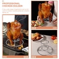 thumbnail image 2 of Portable Turkey Roaster Multi-function Turkey Rack Professional Chicken Holder, 2 of 6
