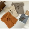 thumbnail image 5 of Aellinatey Buttons Scarf Women Winter Warm Cold Proof Neck Protections Wraps Neckerchief, 5 of 21