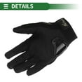 thumbnail image 4 of Unique Bargains Universal Riding Gloves Liners All Finger Gloves XXL for Motorcycle Cycling Polar Fleece Black Gray, 4 of 6